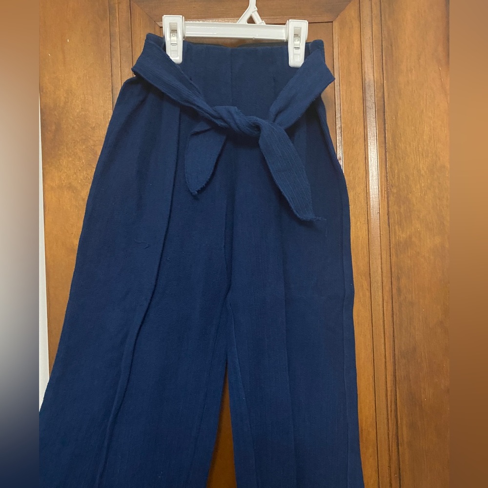 Zara kids blue loose pants